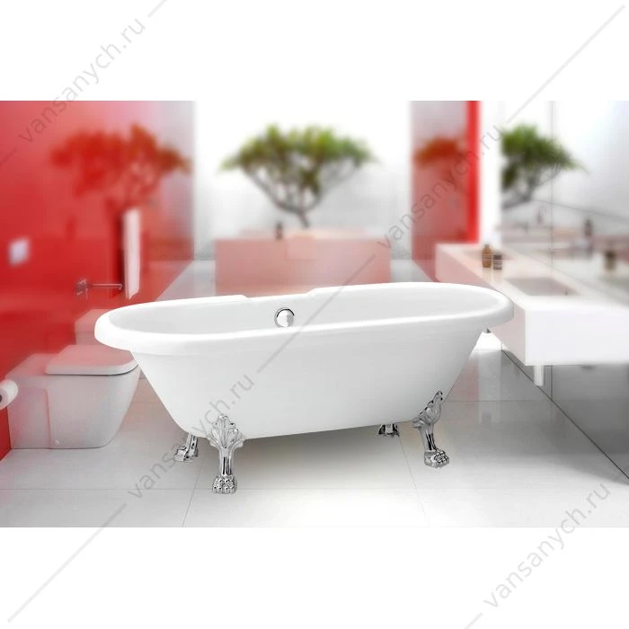 Ванна 177х80 акриловая отдельностоящая BELBAGNO BB21