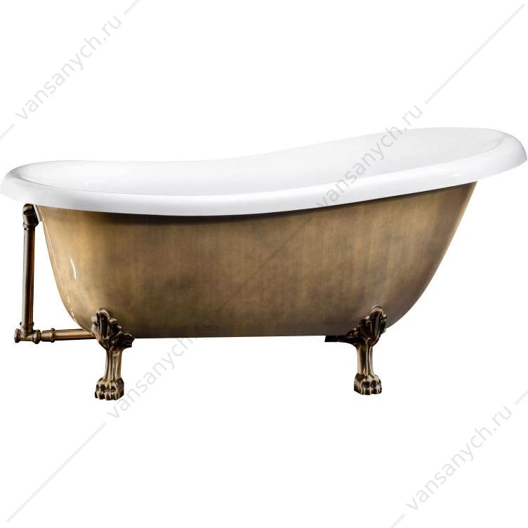 Слив-перелив BELBAGNO BB567-OVF-BRN для BB04/BB05/BB06, бронза