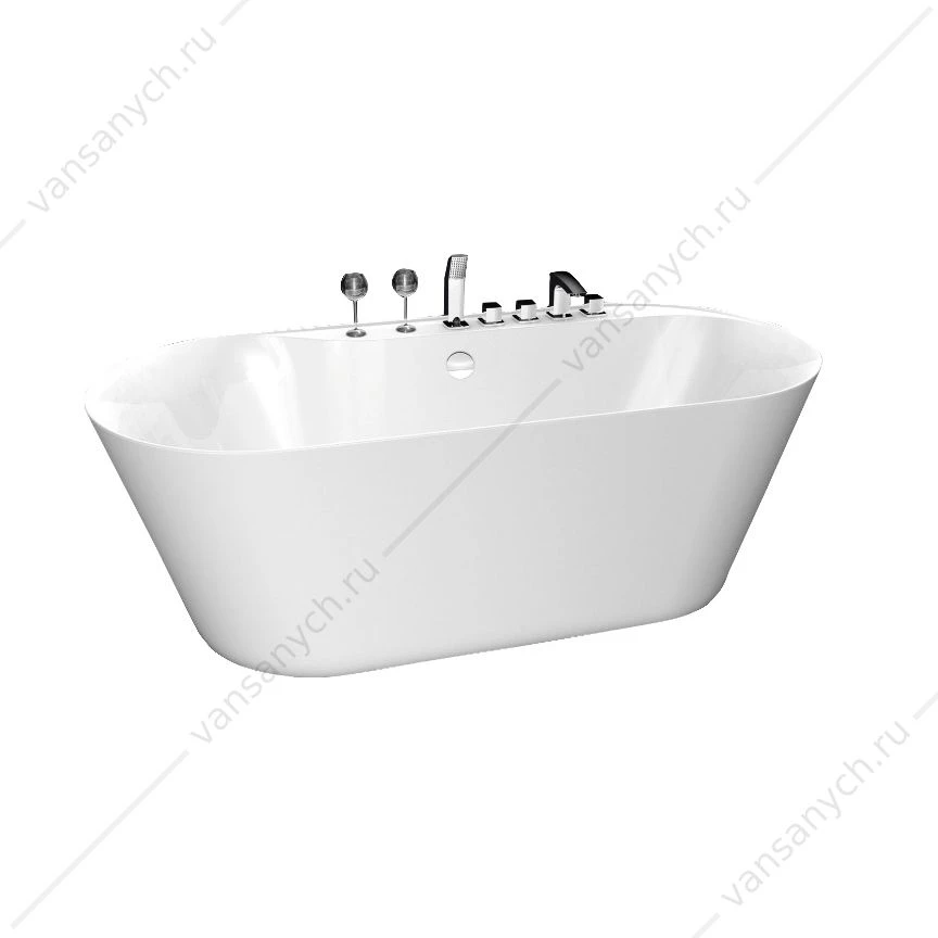 Ванна 178х84 акриловая отдельностоящая BELBAGNO BB14