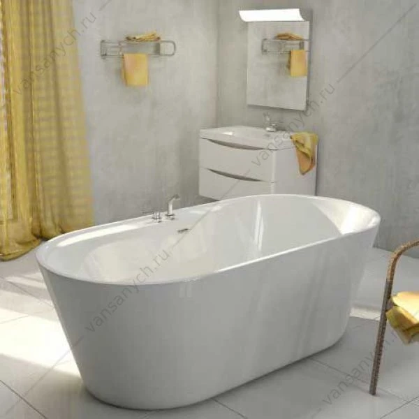 Ванна 178х84 акриловая отдельностоящая BELBAGNO BB14