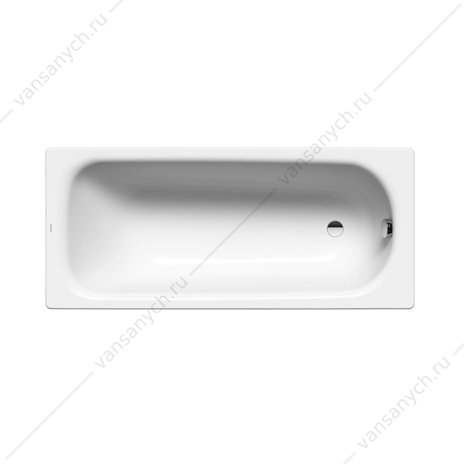Ванна 180х80 Kaldewei Saniform Plus 375-1 белый