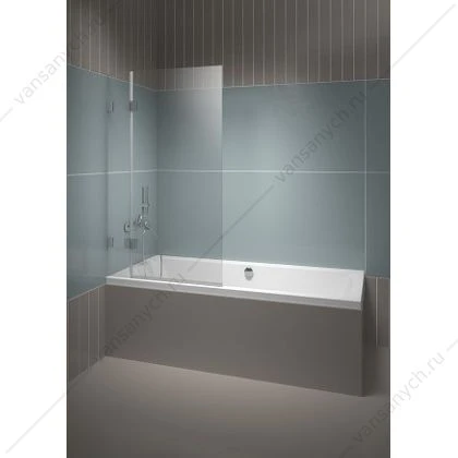 Шторка на ванну RIHO SCANDIC S109 900х1500 хром/прозр./8мм GC19200