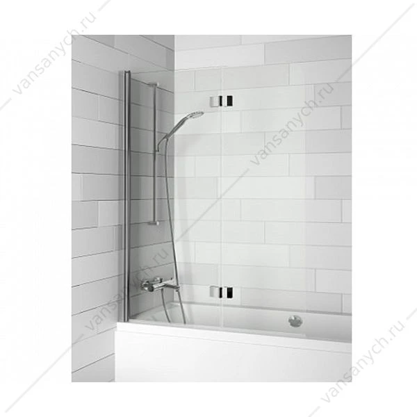 Шторка на ванну RIHO NAUTIC N500 YUKON-NORA 1239x1500 хром/прозр./6мм GGT0221239800