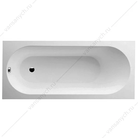 Ванна 170х75 Villeroy & Boch Oberon, с ножками, материал кварил Quaryl® UBQ170OBE2V-01