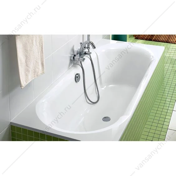 Ванна 190х90 Villeroy & Boch Oberon Duo, с ножками, материал кварил Quaryl® UBQ199OBE2V-01