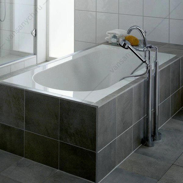 Ванна 190х90 Villeroy & Boch Oberon Duo, с ножками, материал кварил Quaryl® UBQ199OBE2V-01