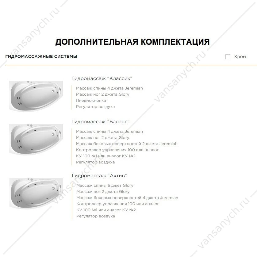 Ванна 169х100 с каркасом акриловая София ПРАВАЯ, 2-01-0-2-1-223