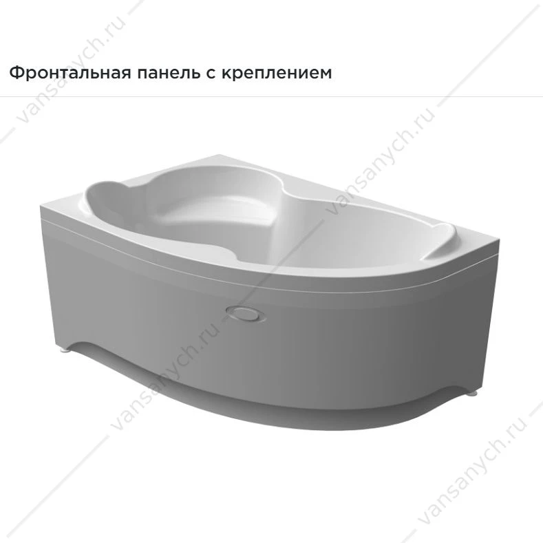 Ирма 160х105 фронтальная панель левая, 2-21-0-1-9-229