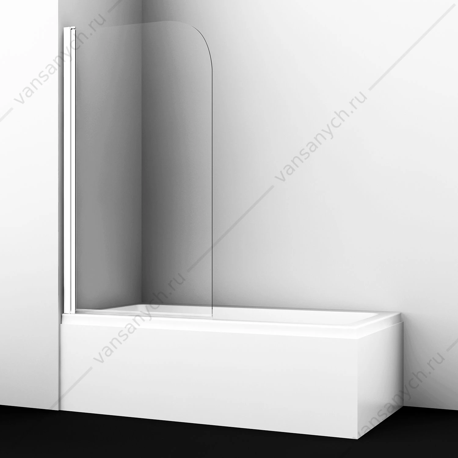 Шторка 80х140 Leine 35P01-80WHITE, белый