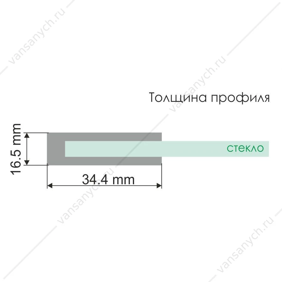 Шторка 80х140 Leine 35P01-80WHITE, белый