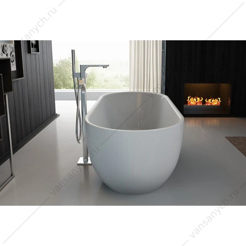 Ванна 170х80 акрил. BELBAGNO BB70 белая, BB70-1700-800