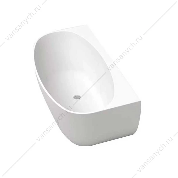 Ванна 170х80 акрил. BELBAGNO BB83 белая пристенная без перелива, BB83-1700-W0