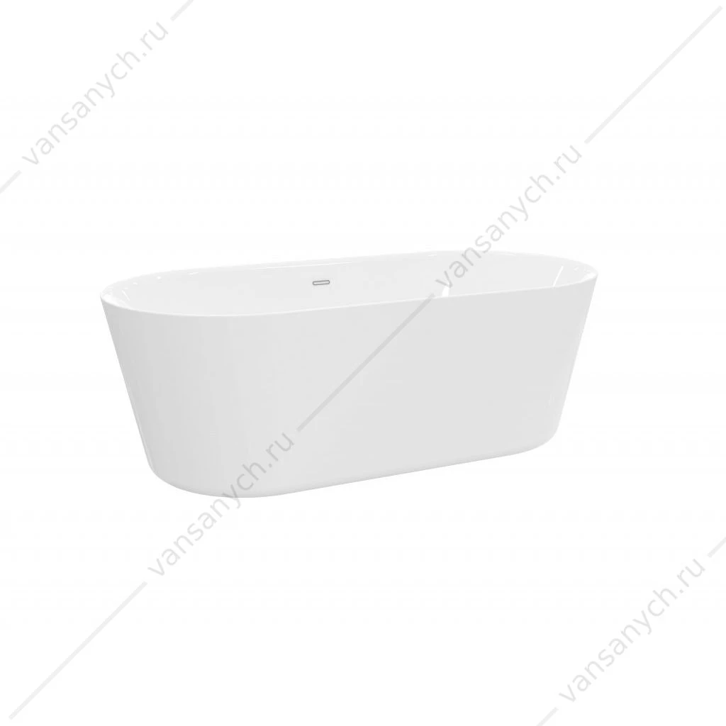 Ванна 140х68 акрил. BELBAGNO BB306 белая, BB306-1395