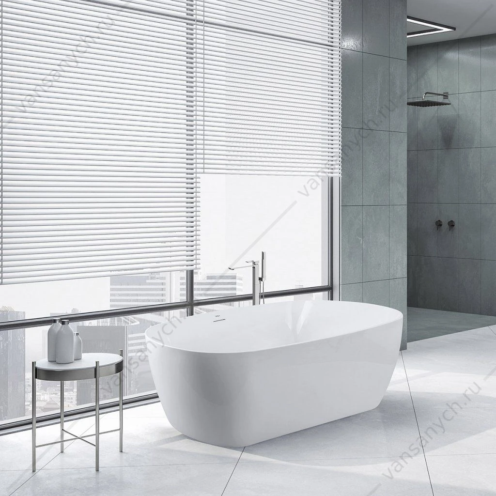 Ванна 170х80 акриловая BELBAGNO ВВ415 белая, BB415-1700-800