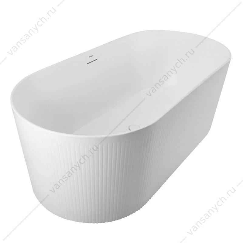 Ванна 170х80 акриловая BELBAGNO ВВ411-MATT белая матовая, BB411-1700-800-MATT