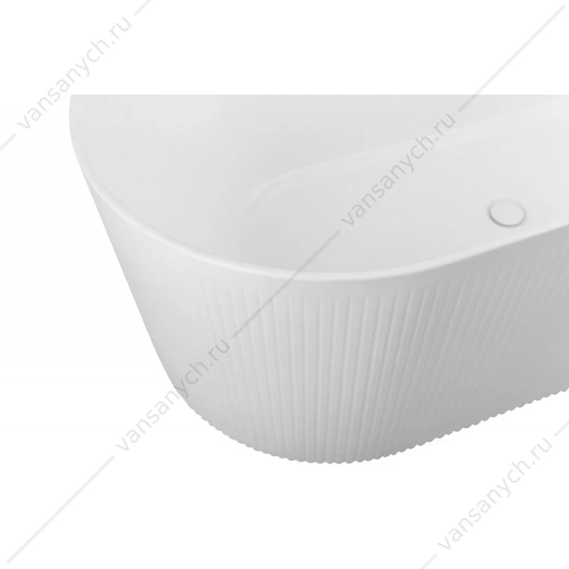 Ванна 170х80 акриловая BELBAGNO ВВ411-MATT белая матовая, BB411-1700-800-MATT