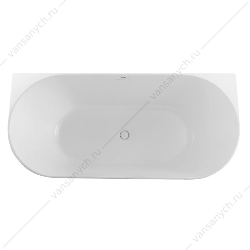 Ванна 170х80 акриловая BELBAGNO ВВ412-MATT белая матовая, BB412-1700-800-MATT