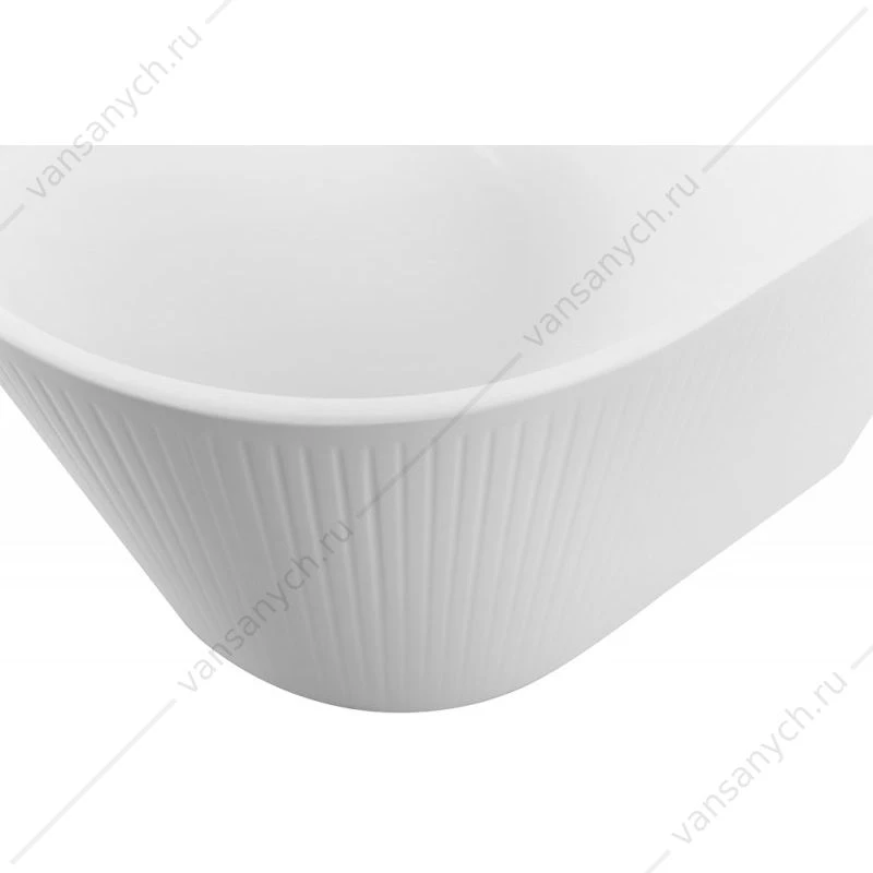 Ванна 170х80 акриловая BELBAGNO ВВ412-MATT белая матовая, BB412-1700-800-MATT