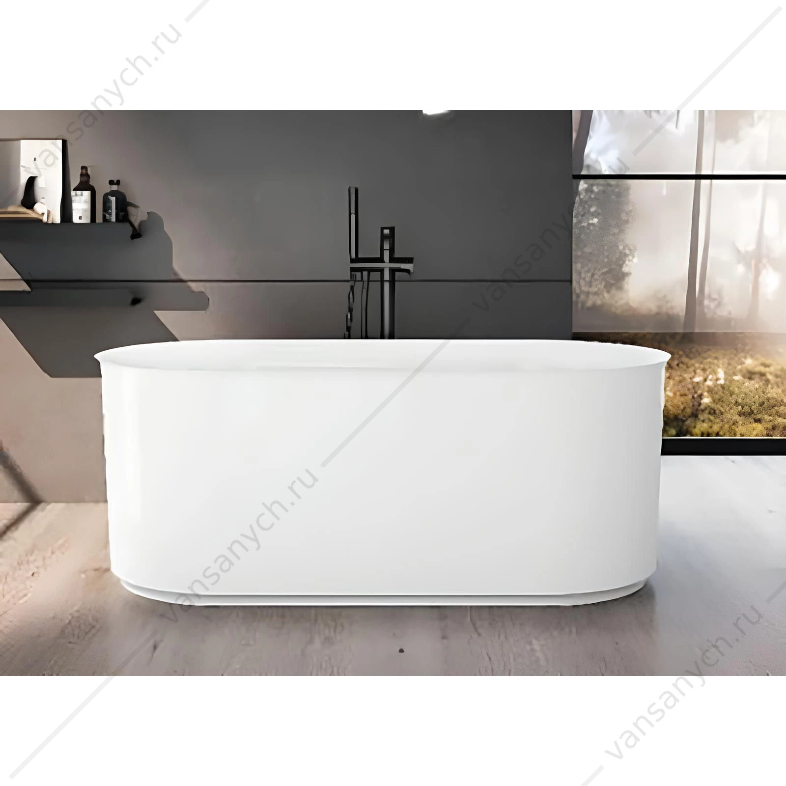 Ванна 170х78 акриловая отдельностоящая AQUATEK Модена AQ-1163778