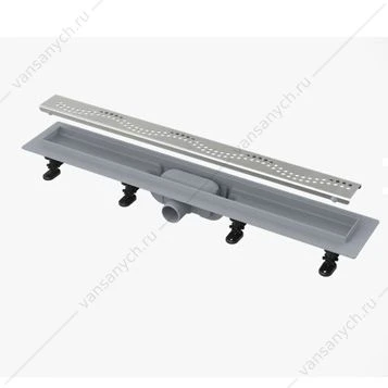 Желоб водоотв. AlcaPlast Симпл L 950 мм, для перфорир. решетки, APZ8-950M
