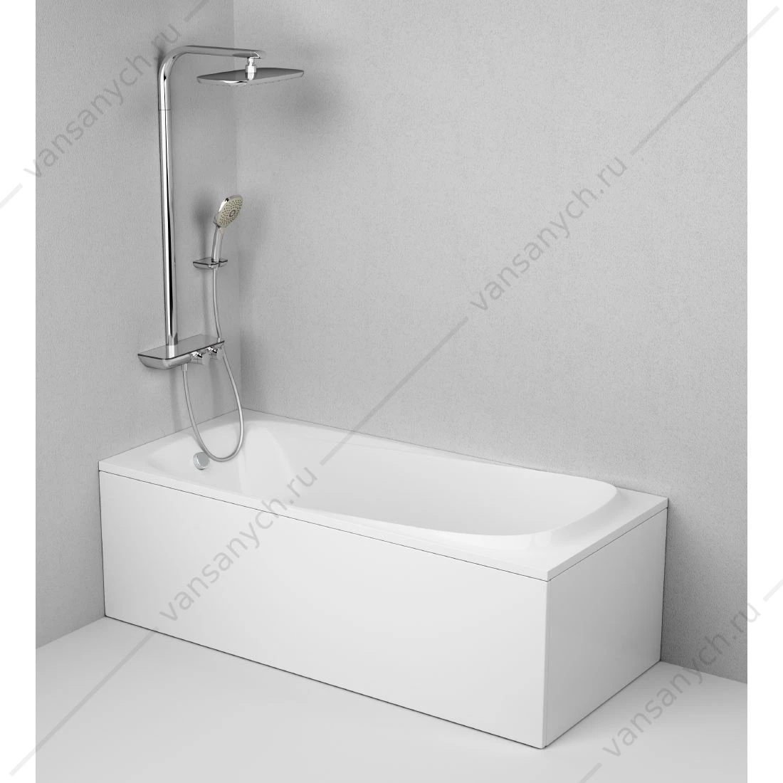 Ванна 170х75 акриловая AM.PM Sensation A0, W30A-170-075W-A