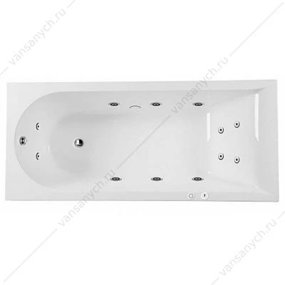 Ванна гидромассажная AM.PM Inspire Evo Plus 170*75 на каркасе, W5AW-170-075W2D64