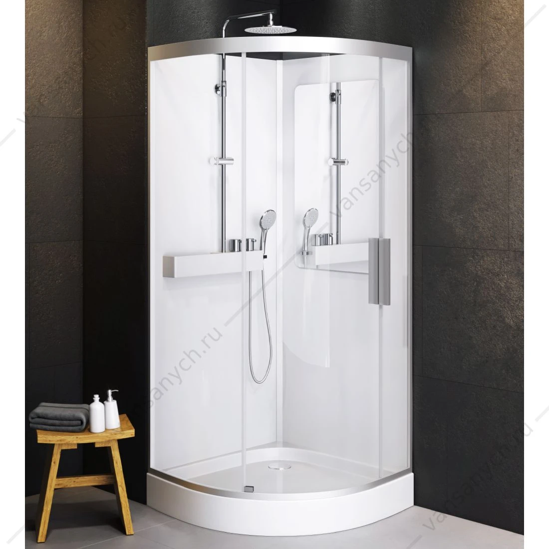 Душевая кабина AM.PM Like  без гидромассажа, 90х90 W80C-016-090MTA