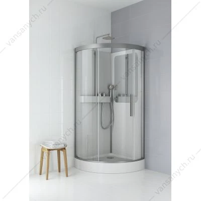 Душевая кабина AM.PM Like  без гидромассажа, 90х90 W80C-016-090MTA