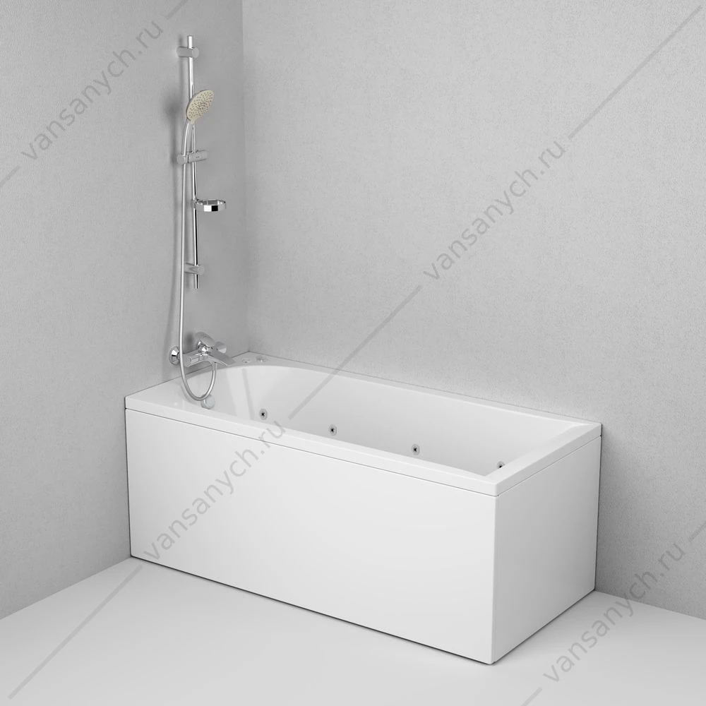Ванна гидромассажная AM.PM Spirit, EVO 150*70 на каркас е, без фронт. панели, W72W-150-070W1D