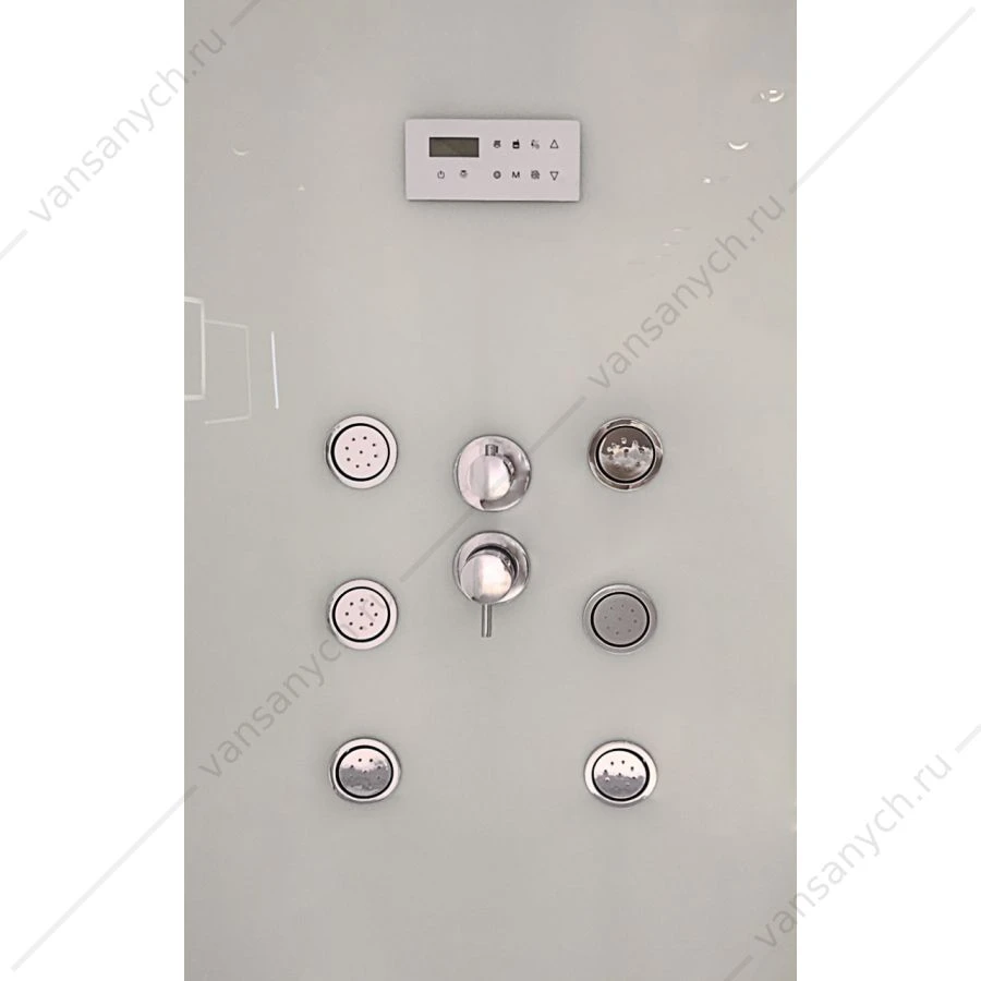 Комбинированный бокс с паром AM.PM Sense 170х85, с сиденьем W75B-170S085WTA