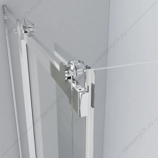 Душевой уголок Vincea Como VSR-1C9012CLB, 1200*900, черный, стекло прозрачное