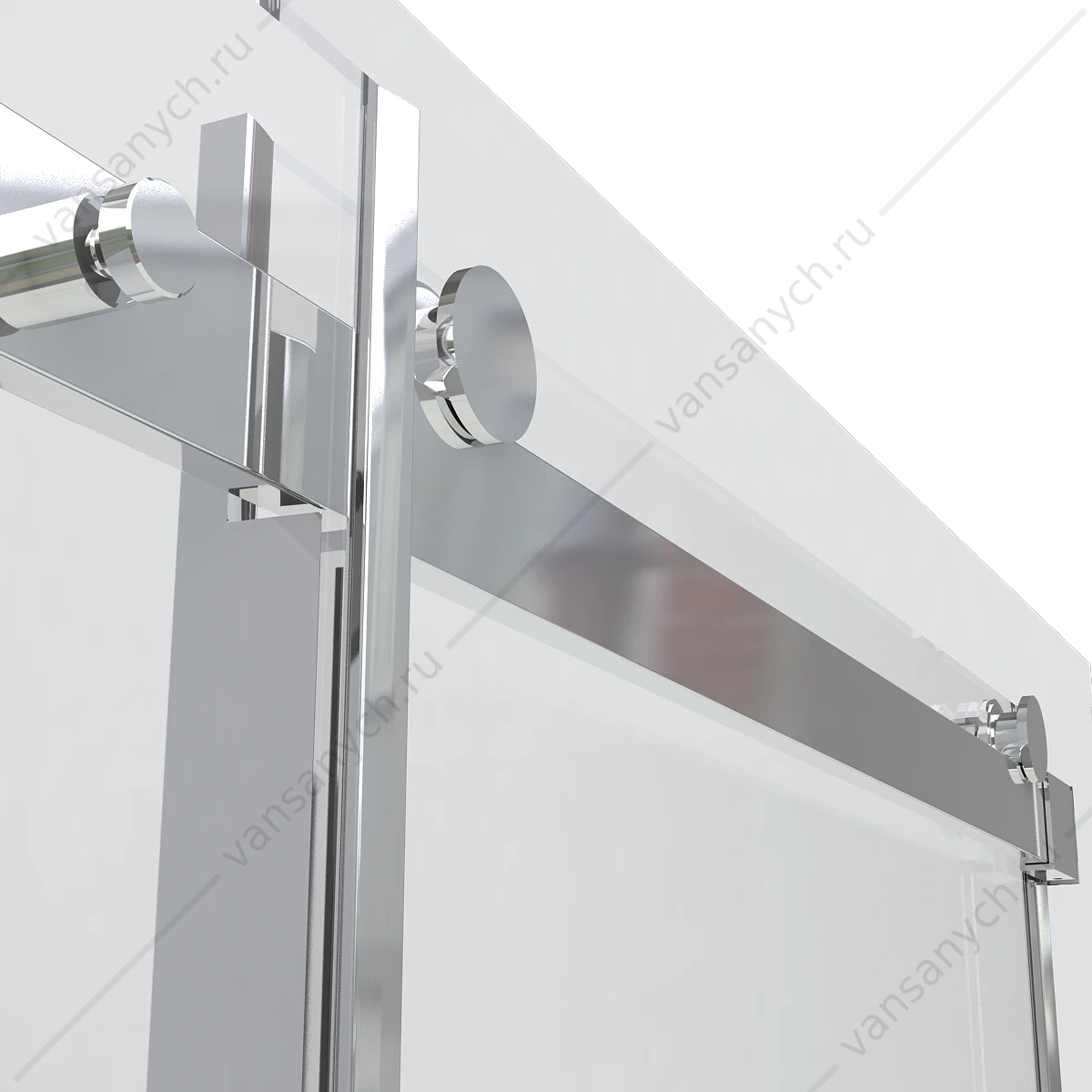 Душевой уголок Vincea Como VSR-1C9012CLB, 1200*900, черный, стекло прозрачное