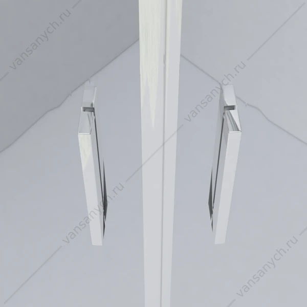 Душевой уголок Vincea Garda VSS-1G8010CLB, 1000*800, черный, стекло прозрачное
