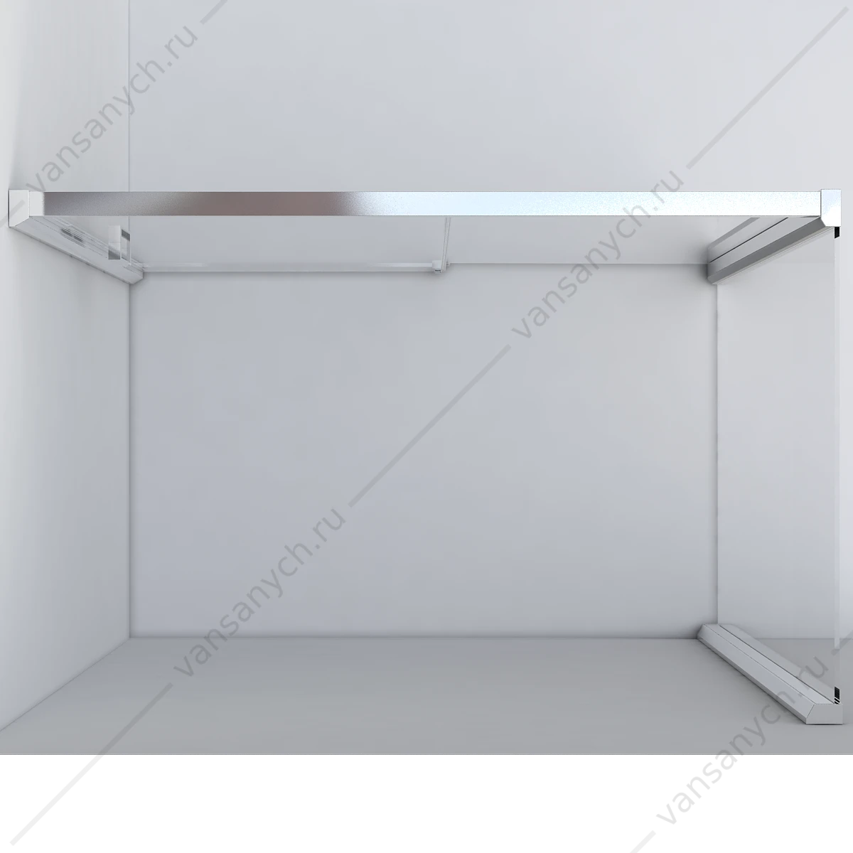 Душевой уголок Vincea Lugano VSR-1L9012CLB-1, 1200*900, черный, стекло прозрачное