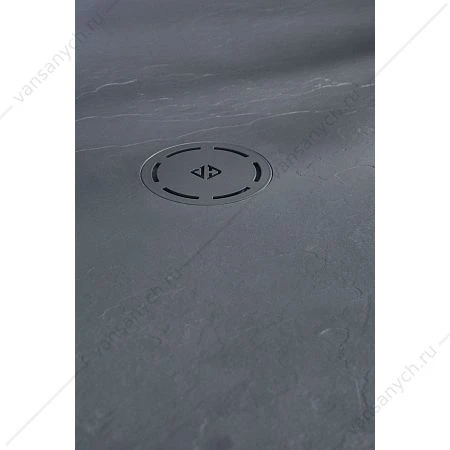 Душевой поддон Jacob Delafon Singulier 140x80х3 см, серый сланец, E67015-NAD