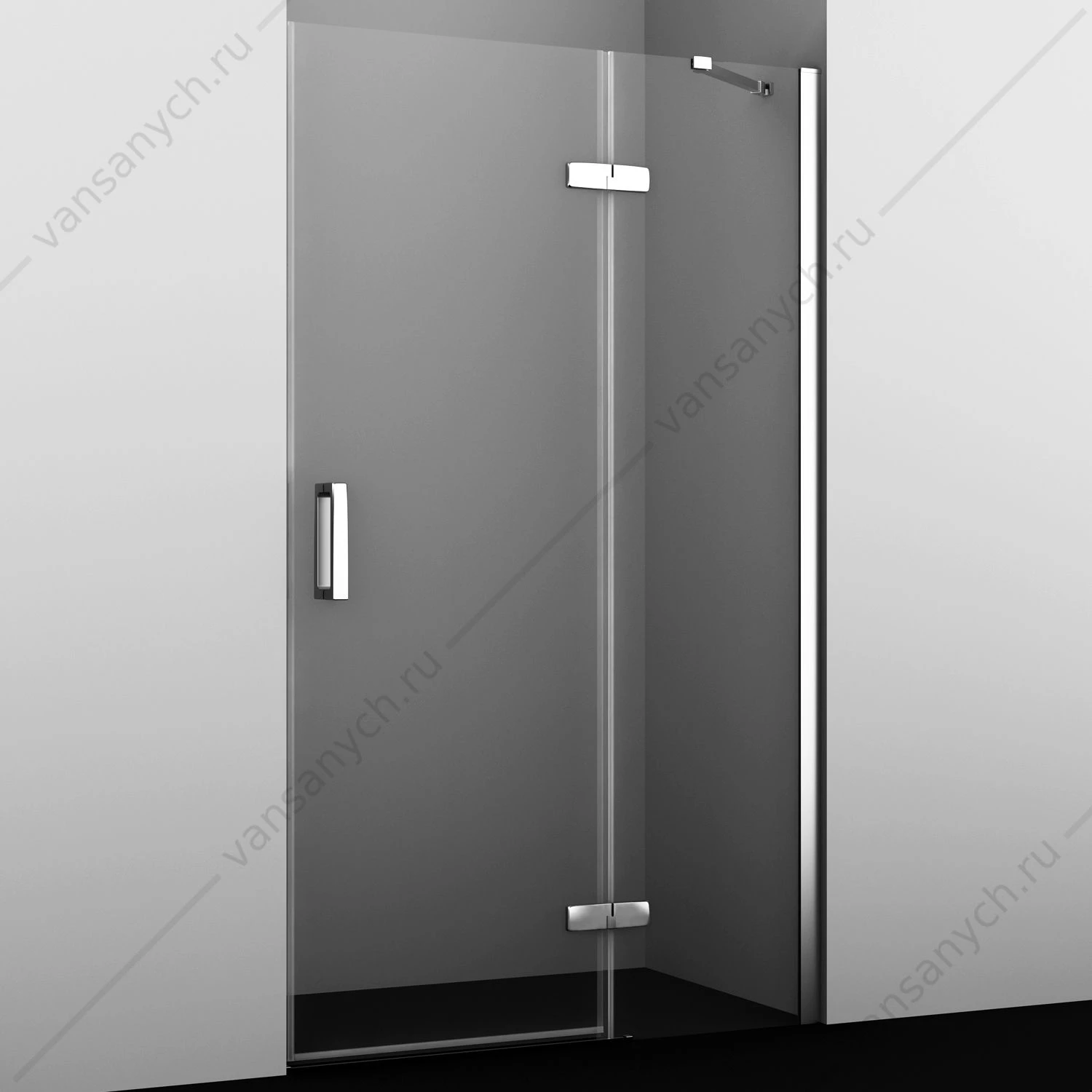 Душевой уголок 120х90х200 Aller 10H07R, хром