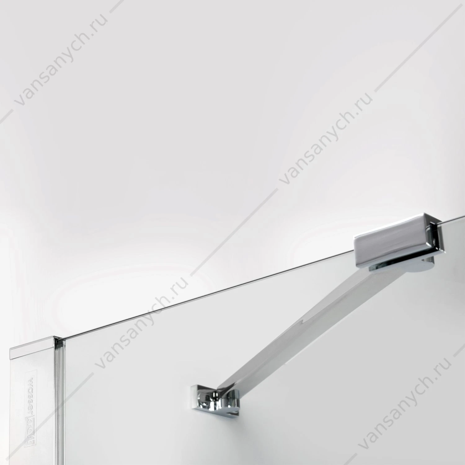 Душевая дверь 120х200 Aller 10H05RBLACK , черный/хром