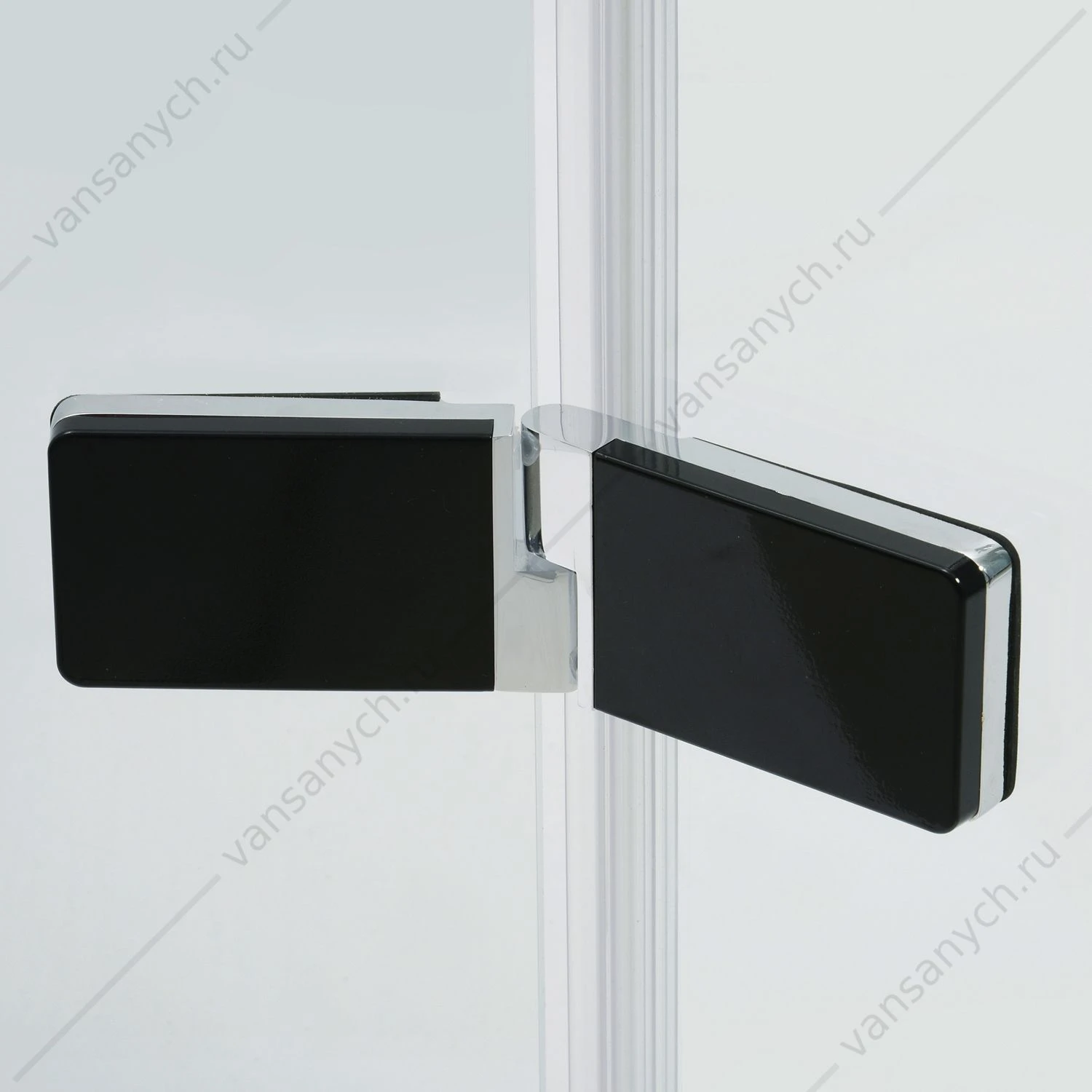 Душевая дверь 120х200 Aller 10H05RBLACK , черный/хром
