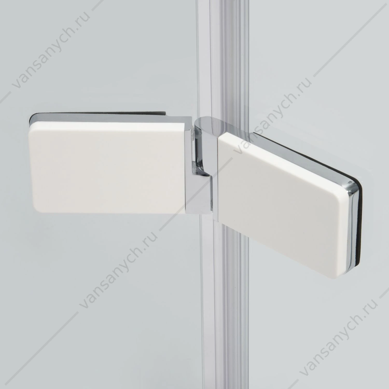 Душевая дверь 120х200 Aller 10H05LWHITE, белый/хром