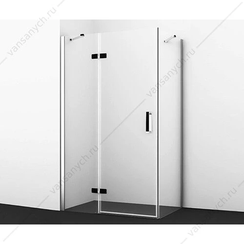 Душевой уголок 120х80х200 Aller 10H06LWHITE, белый/хром
