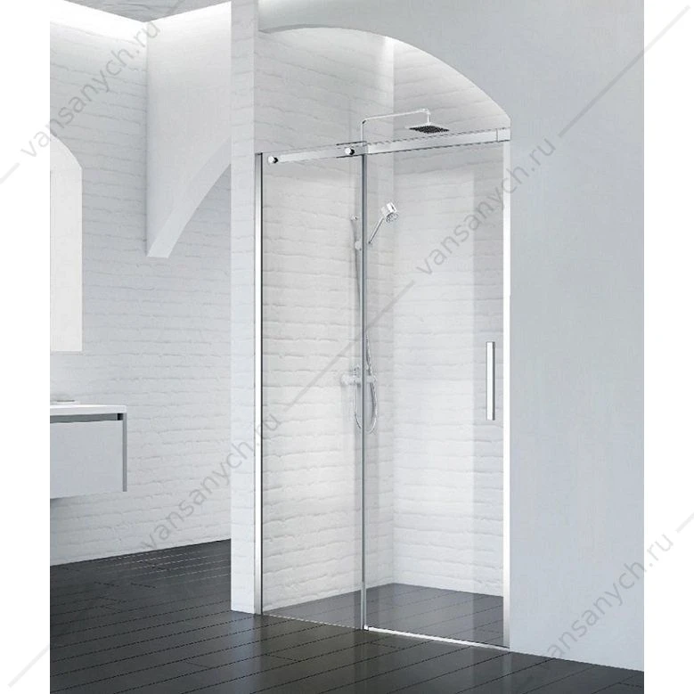 Душевая дверь 150х195 BELBAGNO ACQUA-BF-1-150-C-Cr