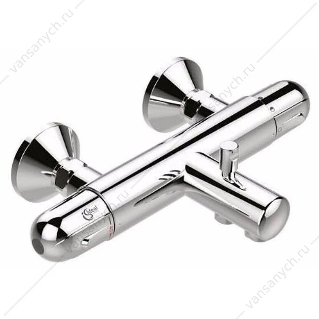 Термостатический настенный смеситель для ванны/душа Ideal Standard CERATHERM 25 A6423AA