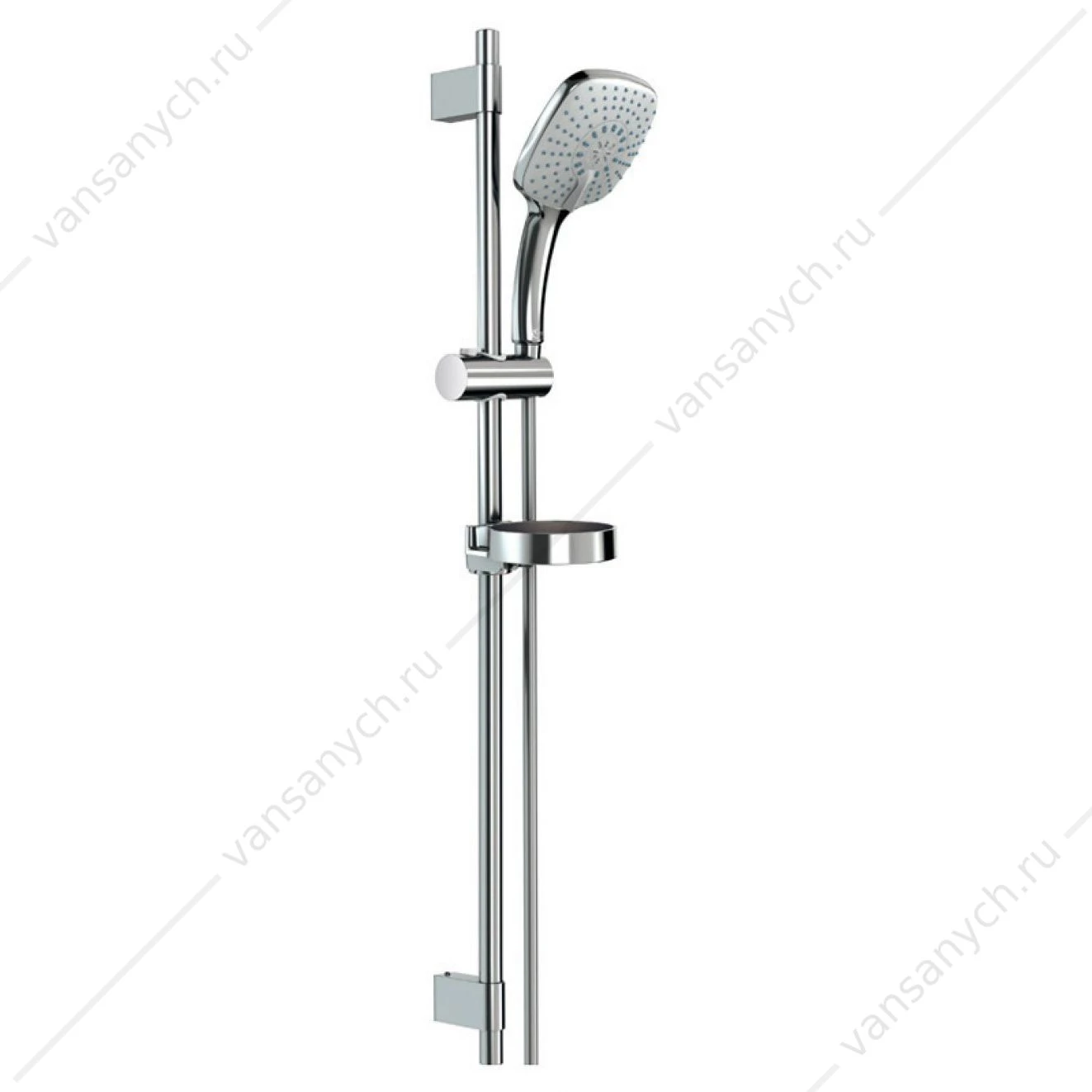 Набор для ванны Ideal Standard Ceraplan III(B0704AA см-ль д/умыв. + B0718AA см-ль д/ванны + B0008AA душ. гарнитур)