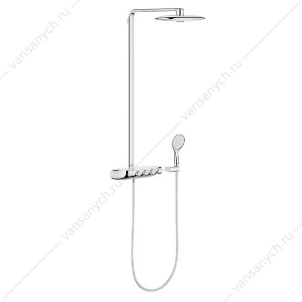 Душевая система с термостатом GROHE Rainshower Smart Control, 26250000