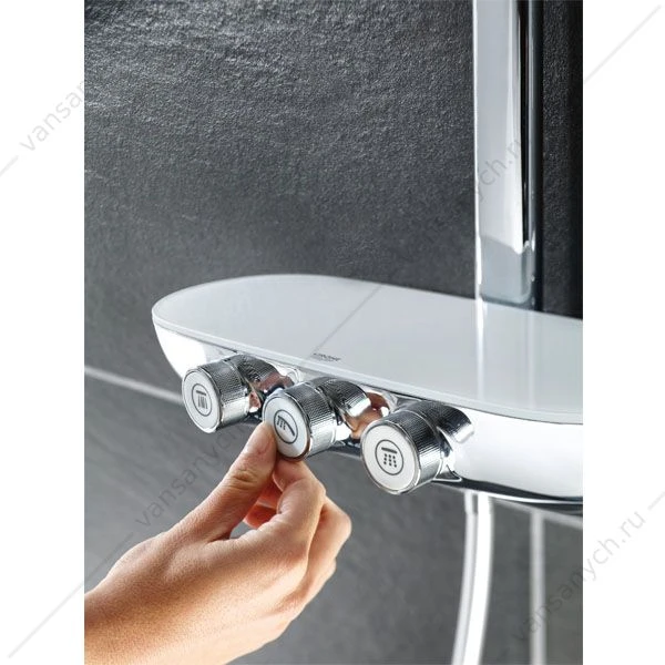 Душевая система с термостатом GROHE Rainshower Smart Control, 26250000