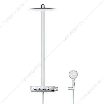 Душевая система с термостатом GROHE Rainshower Smart Control, 26250000