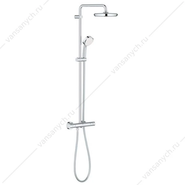 Душевая система с термостатом GROHE Tempesta New Cosmopolitan, 27922001