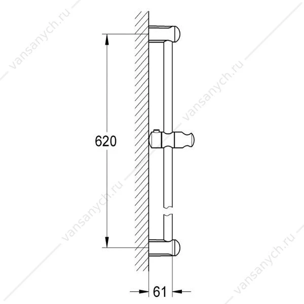 Душевая штанга GROHE Tempesta New Cosmopolitan 27523000