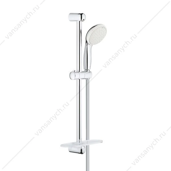 Душевой гарнитур GROHE Tempesta New II с полочкой, 600мм, 27926001