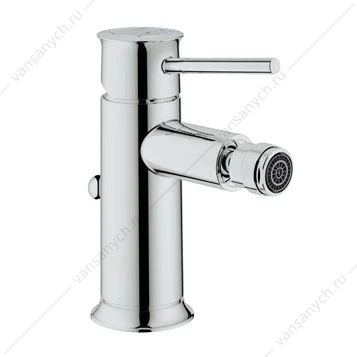 Смеситель для биде GROHE BauClassic, со сливным гарнитуром, 32864000